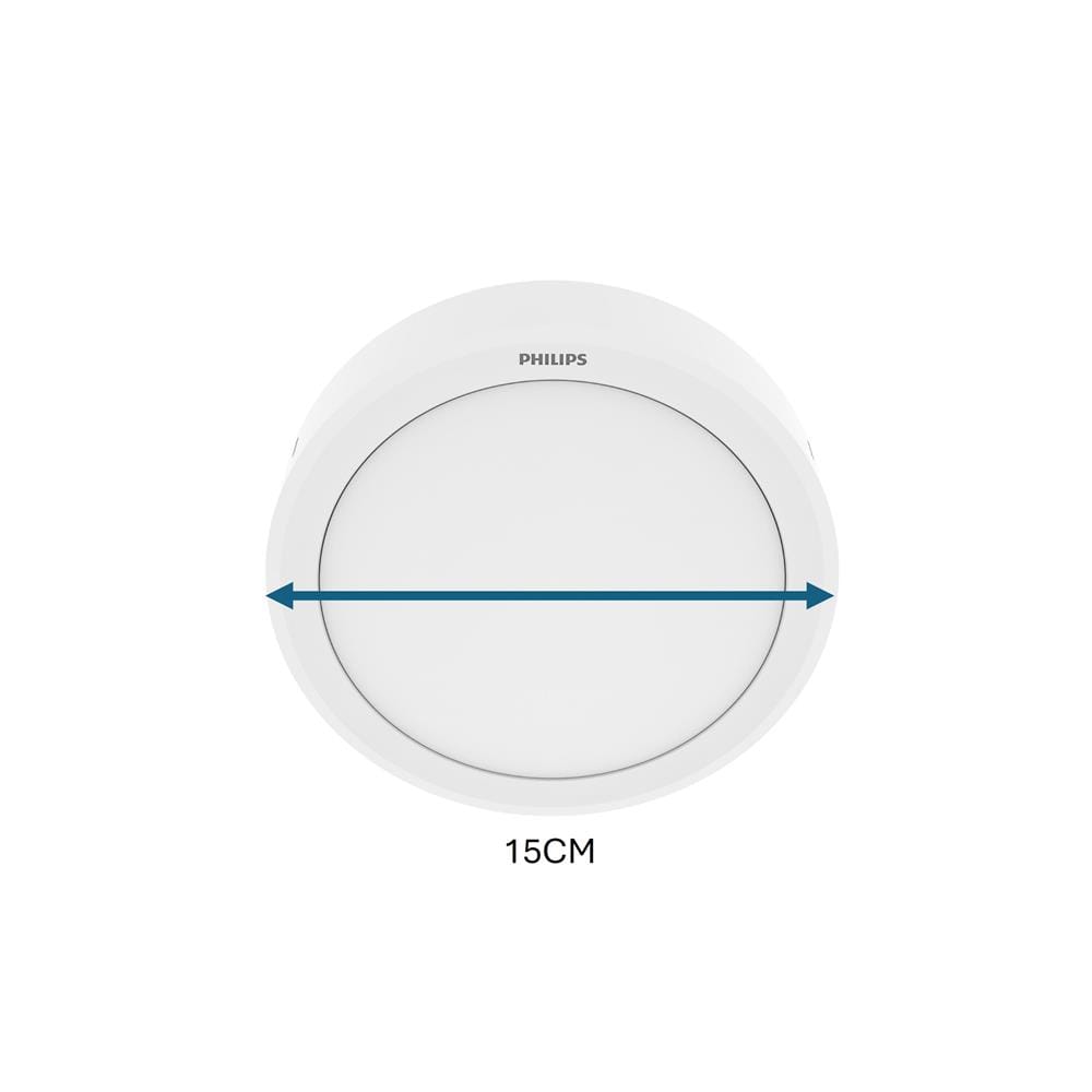 DOWNLIGHT ERIDANI RD SURFACE LED12 D150 17W 840 6" COOL WHITE