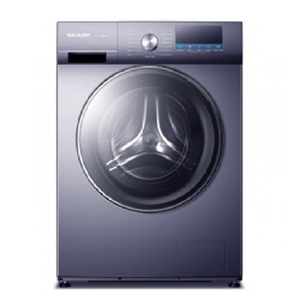 SHARP FRONT LOAD WASHING MACHINE ESFX9APB 9KG NAVY BLUE INVERTER