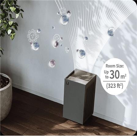 SHARP AIR PURIFIER FPS40LT 23W 30M2 FILTER HEPA CHARCOAL BROWN