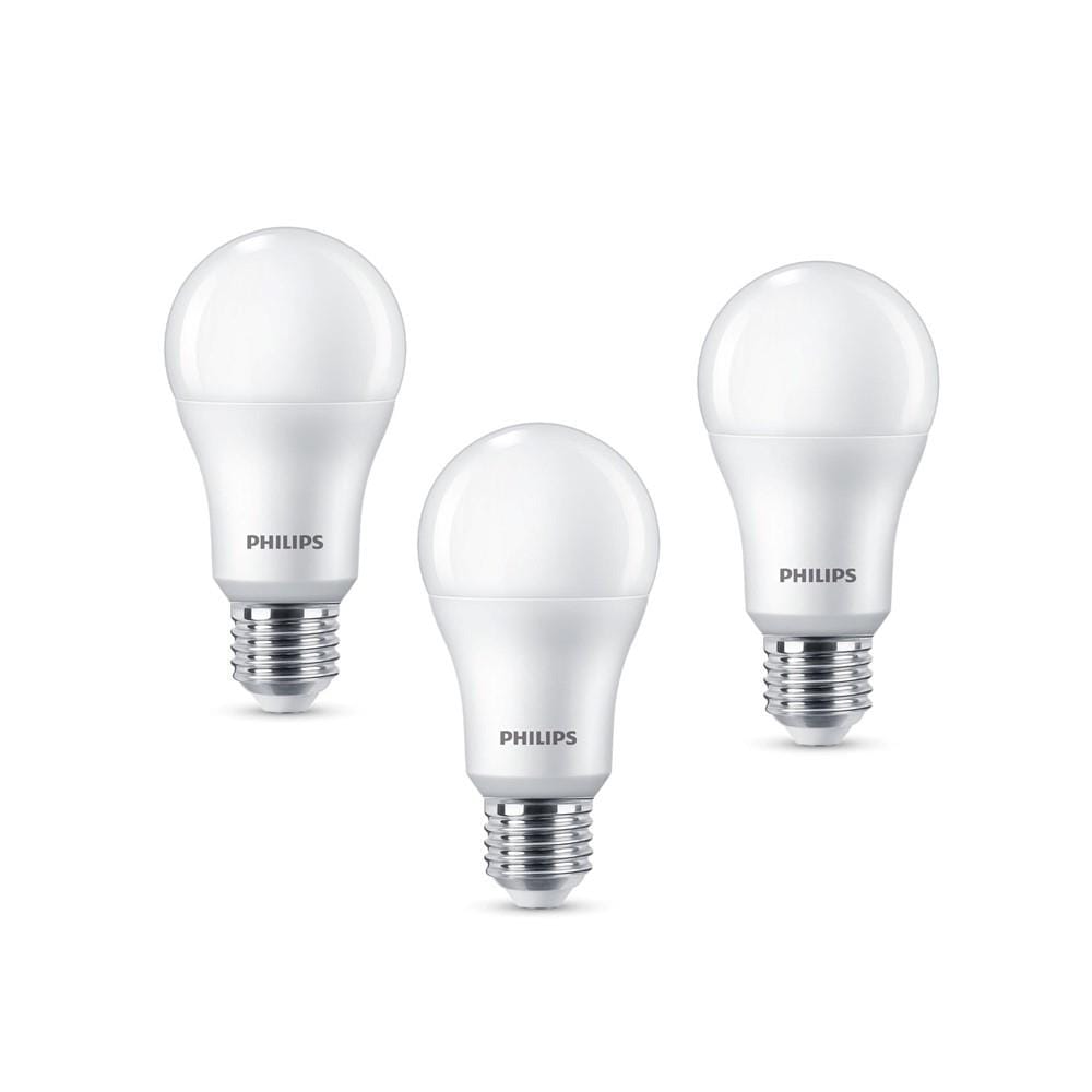 PHILIPS ESSENTIAL LED BULB E27 6500K COOL DAYLIGHT 9W 3PCS MY