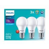 PHILIPS ESSENTIAL LED BULB E27 6500K COOL DAYLIGHT 9W 3PCS MY