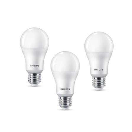 PHILIPS ESSENTIAL LED BULB E27 6500K COOL DAYLIGHT 9W 3PCS MY