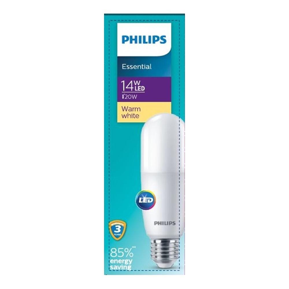 PHILIPS ESSENTIAL LED DL STICK E27 3000K WARM WHITE 14W MY