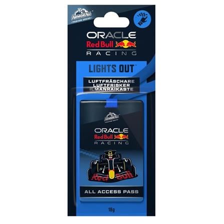 ARMOR ALL ORACLE RED BULL ALL ACCCESS PASS AIR FRESHENER - LIGHTS OUT