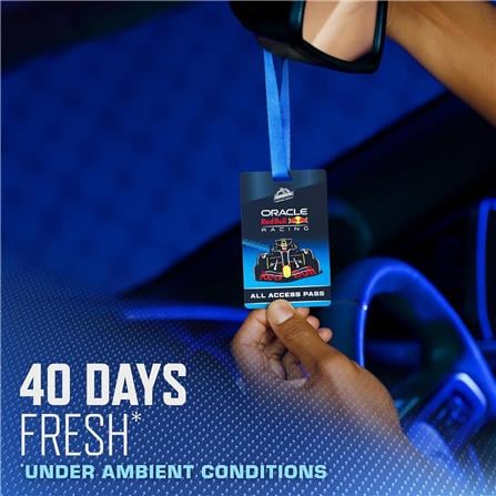 ARMOR ALL ORACLE RED BULL ALL ACCCESS PASS AIR FRESHENER - LIGHTS OUT