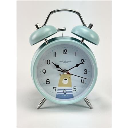 ALARM CLOCK  4" ECHT  E464 BLUE