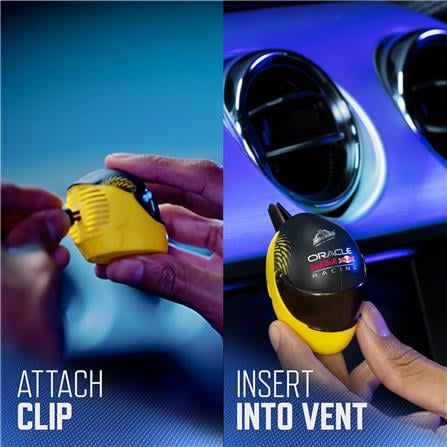 ARMOR ALL ORACLE RED BULL HELMET AIR FRESHENER - VICTORY LAP