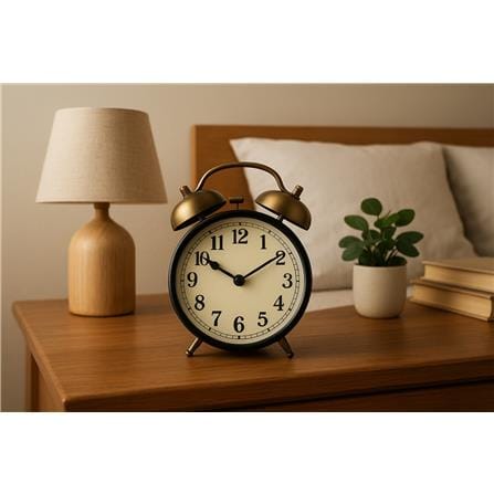 ALARM CLOCK ECHT E523 4" COOPER