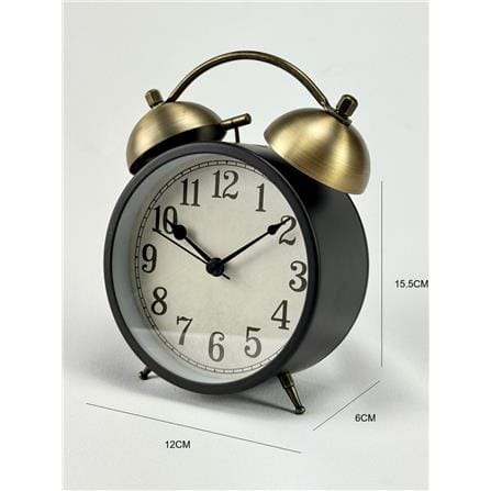 ALARM CLOCK ECHT E523 4" COOPER