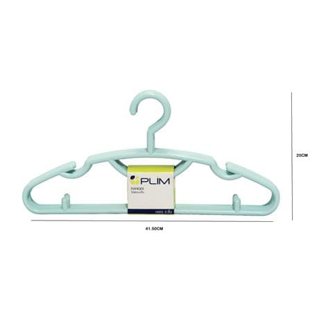 CLOTHES HANGER KING SIZE BLUE PILM (1x6)