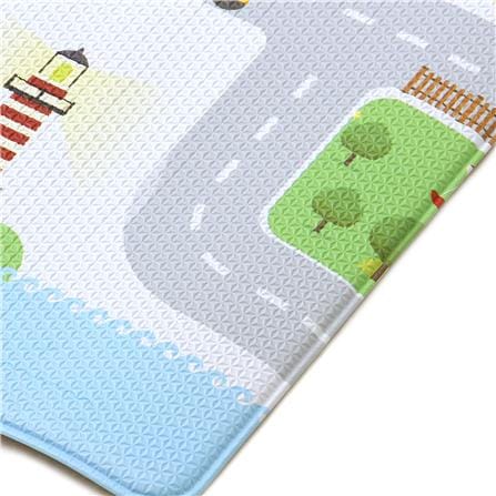 HLS MULTI MAT THE ROAD 130X190 GRAY [EXCLUSIVE FROM HOMEPRO THAILAND]