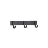 ROCCONI TOWEL HOOK 3 RCN G3B 20.6CM MATTE BLACK ROSE GOLD