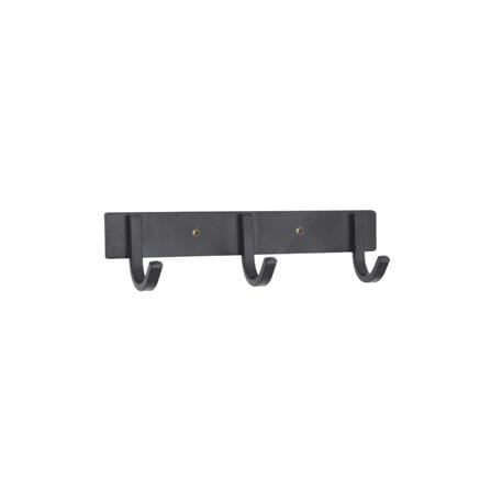 ROCCONI TOWEL HOOK 3 RCN G3B 20.6CM MATTE BLACK ROSE GOLD