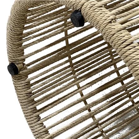 WICKER SIDE TABLE BENETTA NATURAL BROWN [EXCLUSIVE FROM HOMEPRO THAILAND]