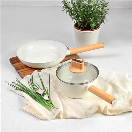 FUKURO SHIRO CERAMIC NON-STICK FRY PAN 26CM