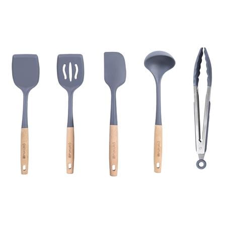 FUKURO PROSILICONE 5-PIECE COOKING UTENSIL SET (MUJI EDITION)