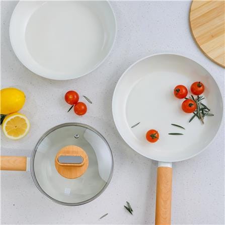 FUKURO SHIRO CERAMIC NON-STICK FRY PAN 24CM