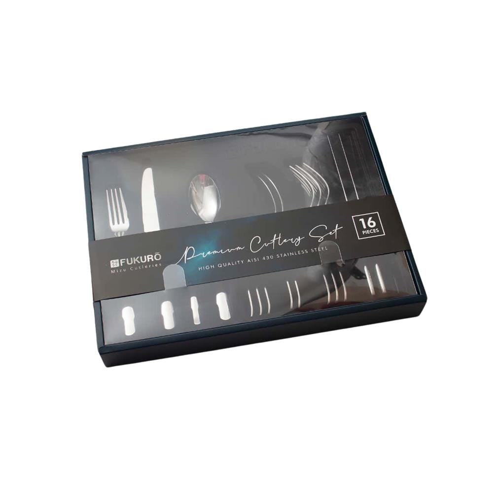 FUKURO MIZU STAINLESS STEEL CUTLERY SET (16 PCS)