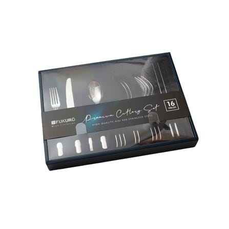 FUKURO MIZU STAINLESS STEEL CUTLERY SET (16 PCS)
