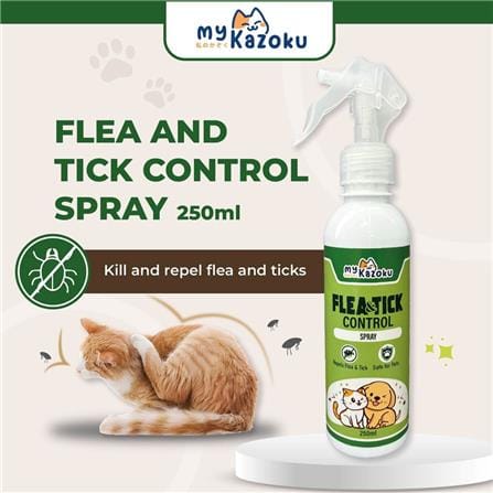 MYKAZOKU FLEA & TICK CONTROL SPRAY 250ML