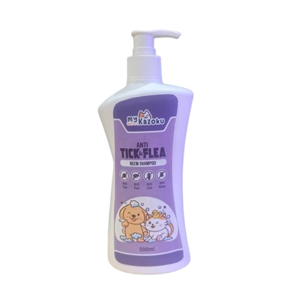 MYKAZOKU ANTI-TICK & FLEA NEEM SHAMPOO 500ML