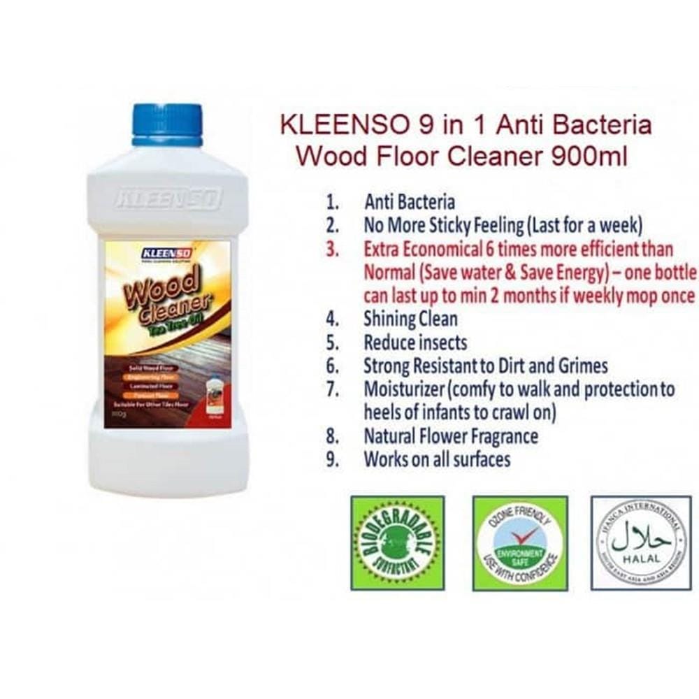 KLEENSO 9 IN 1 WOOD FLOOR CLEANER 900G