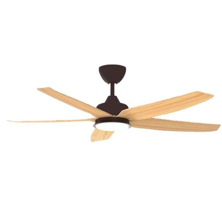 RIEGEN CEILING FAN LED RCF-LUFTEN56-5BL-MT 56-INCH MOCHA TIMBER