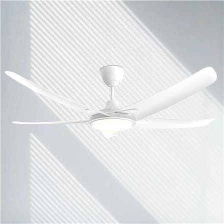 RIEGEN CEILING FAN LED RCF-STARKE54-5BL-MW 54-INCH MATTE WHITE