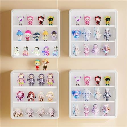 WALL MOUNTED FIGURE DISPLAY CASE COSSY PLUS CPLY-818 30X8X30CM WHITE