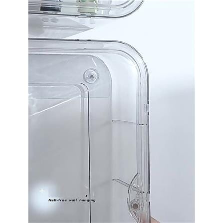 WALL MOUNTED FIGURE DISPLAY CASE COSSY PLUS CP-797 32X9X26CM CLEAR