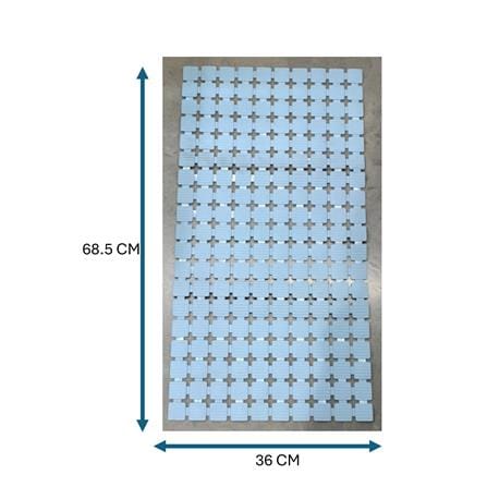 MOYA PVC MAT YHC0066_BLUE 68.5X36CM
