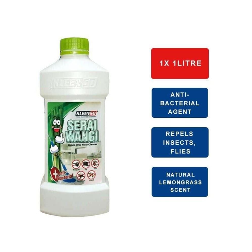 KLEENSO SERAI WANGI LIQUID WAX FLOOR CLEANER 1L