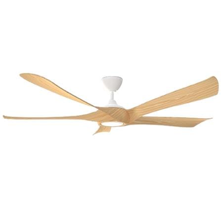RIEGEN CEILING FAN RCF-ZYKLON66-5B-PW 66-INCH PINE WOOD