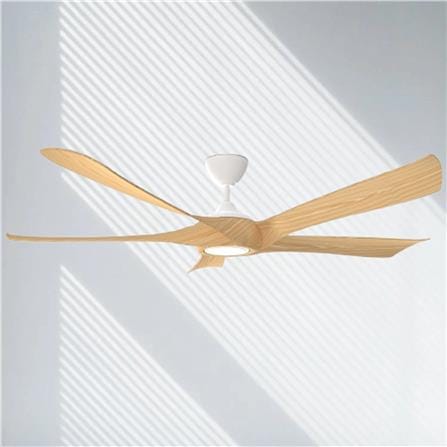RIEGEN CEILING FAN RCF-ZYKLON66-5B-PW 66-INCH PINE WOOD