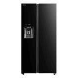 TOSHIBA SIDE BY SIDE REFRIGERATOR GR-RS755WIA-PGY(22) 640L BLACK GLASS