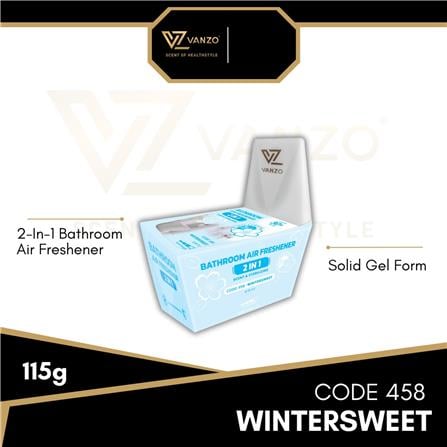 VANZO 2 IN 1 BATHROOM AIR FRESHENER WINTER SWEET 115G