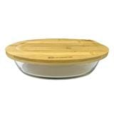 CARL SMITH SOHN BAKEWARE WITH BAMBOO LID 1600ML