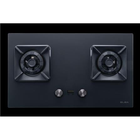 ELBA FLEXIBLE BUILT-IN GAS HOB EGH-S8692D(GR) 2BURNER 6.0KW 76CM BLACK