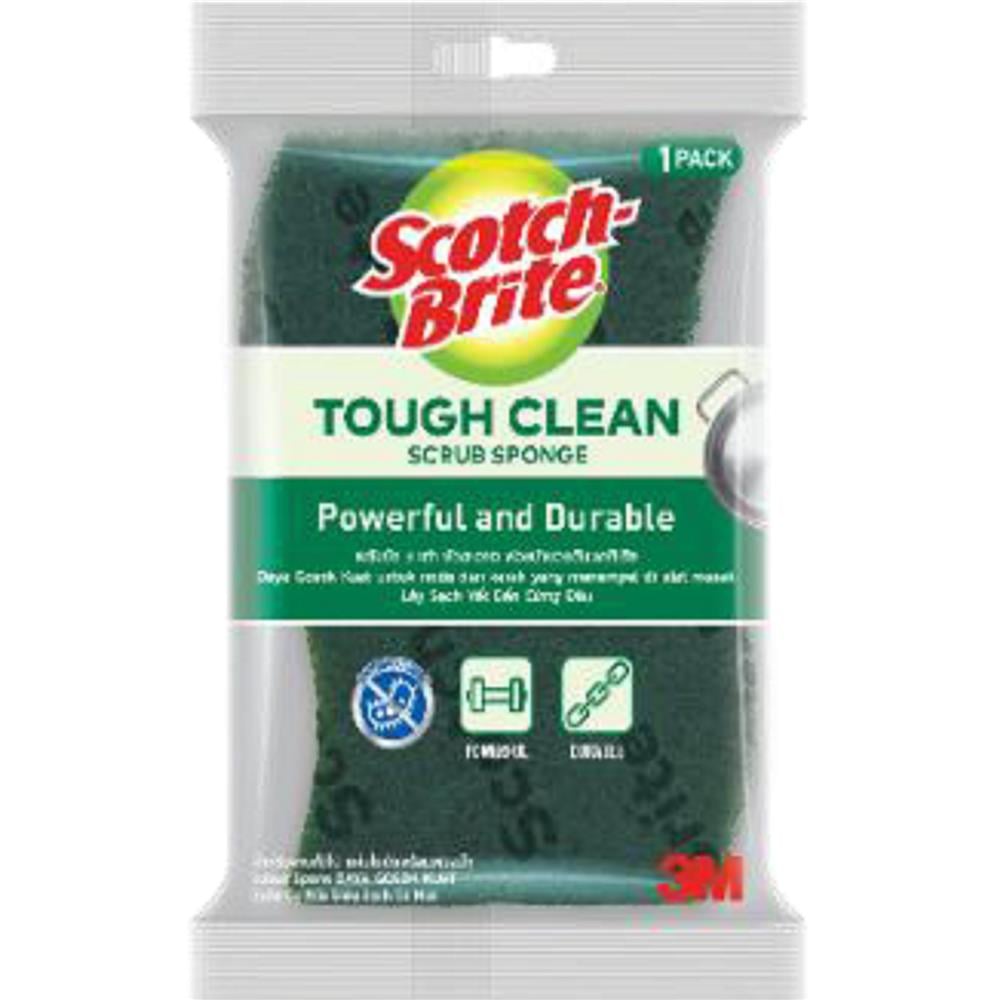 SB TOUGH CLEAN ANTIBAC SCRUB SPONGE 1PC