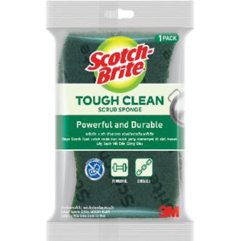 SB TOUGH CLEAN ANTIBAC SCRUB SPONGE 1PC