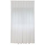 HOME LIVING STYLE SHEER CURTAIN HIDE TAP CLAIRE 150X220CM WHITE