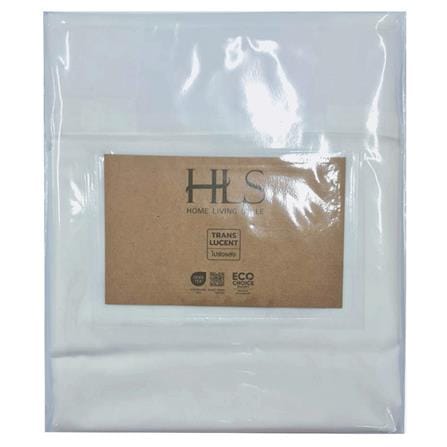 HOME LIVING STYLE SHEER CURTAIN HIDE TAP CHLOE 150X250CM WHITE