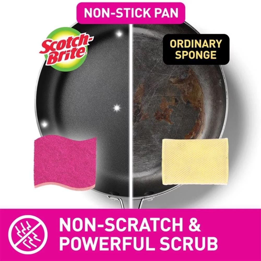 SB EASY CLEAN N/SCRATCH A-BAC SCRUB 3PCS