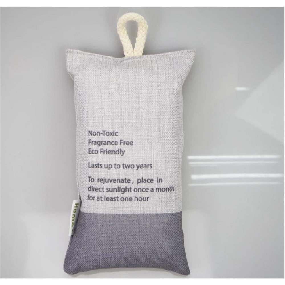 HOME+ BAMBOO CHARCOAL WITH STRING-120G GREY