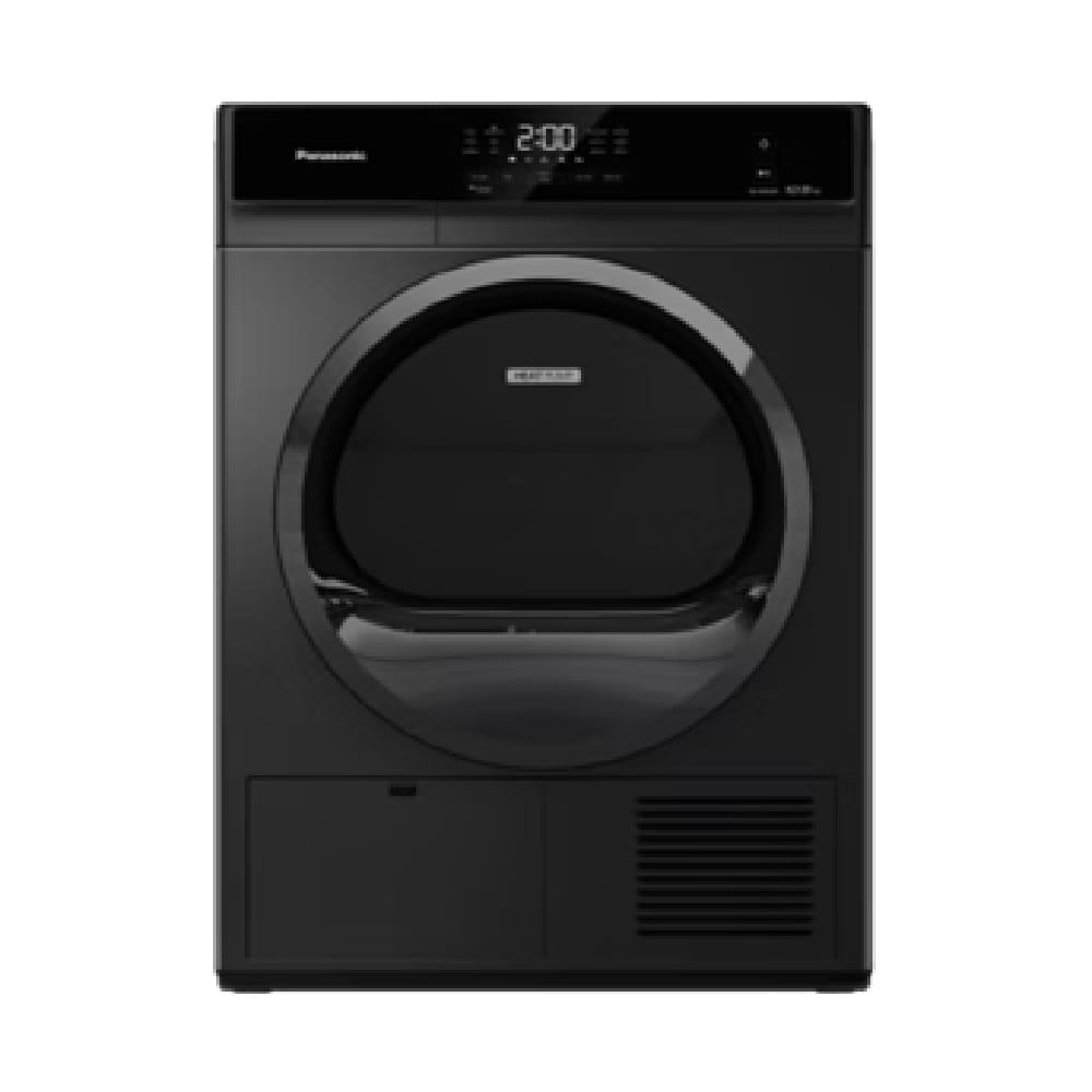 PANASONIC FRONT LOAD DRYER CARE+ HEAT PUMP NH-EH05JD1BM 10.5KG BLACK