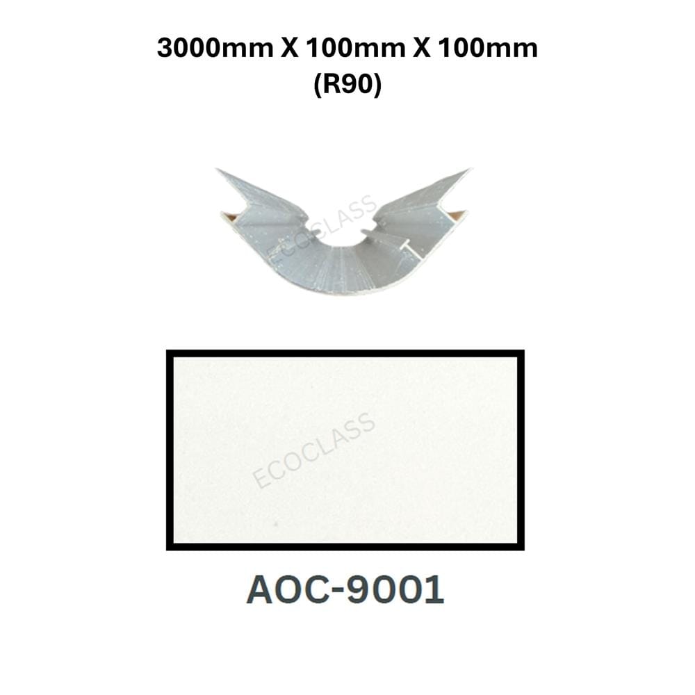 ECOCLASS ALUMINUM OUTER CORNER R90 AOC-9001