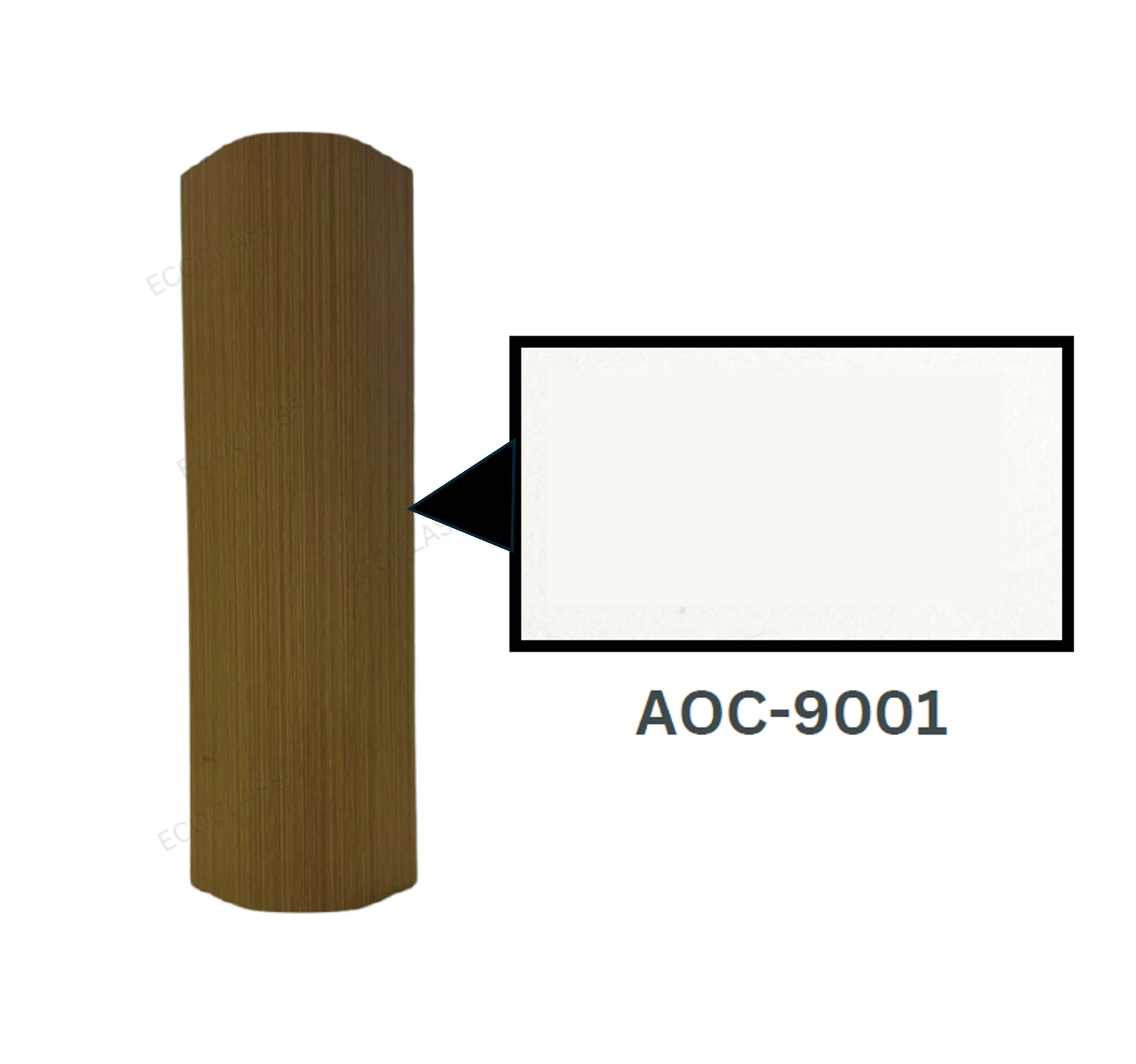 ECOCLASS ALUMINUM OUTER CORNER R90 AOC-9001