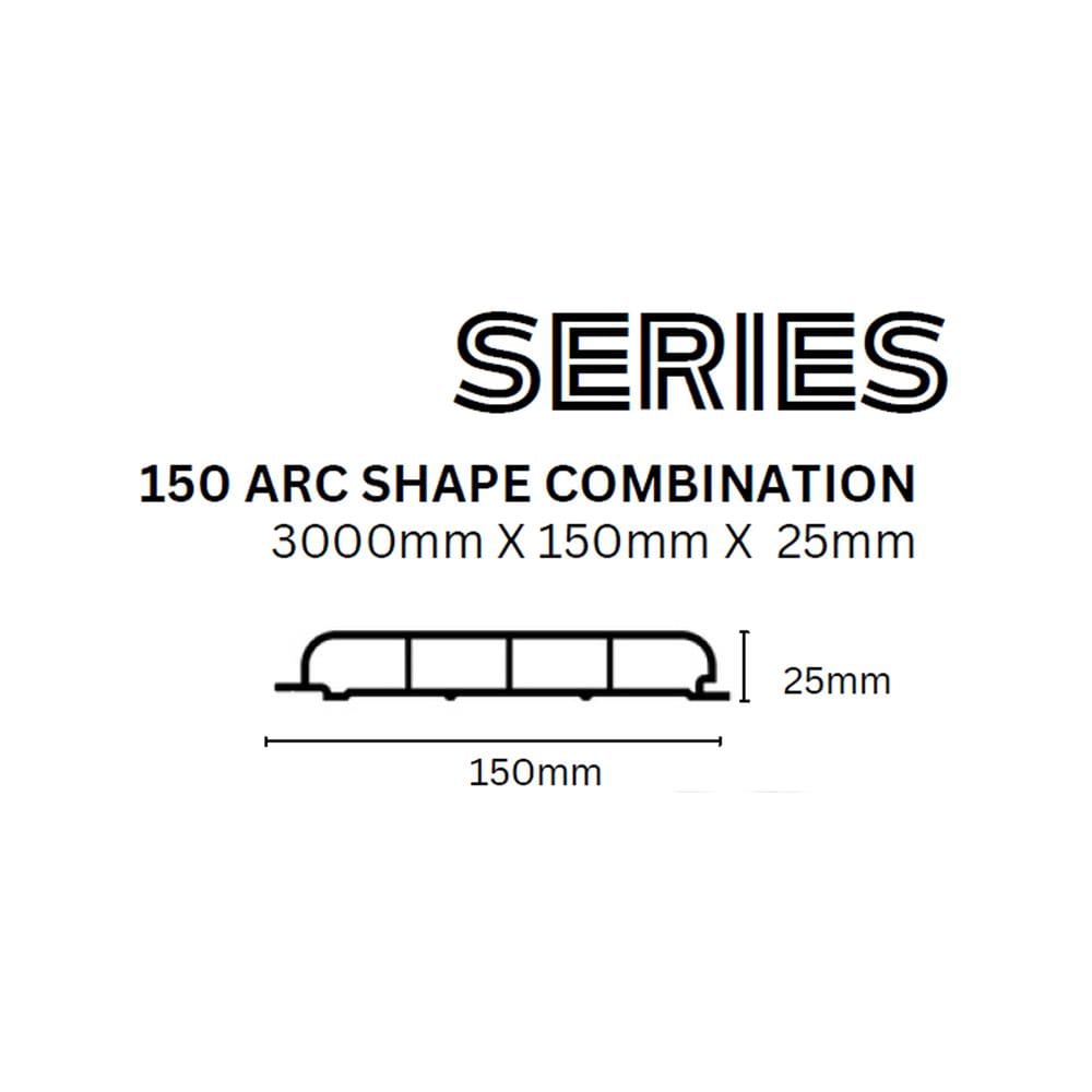 ECOCLASS PROCLASS FLUTED PANEL AC150-9014 300X15X2.5 0.45M2