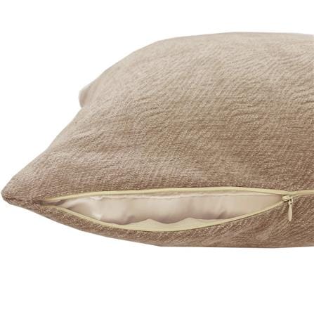 HOME LIVING STYLE CUSHION AURUM 18X18INCH BROWN