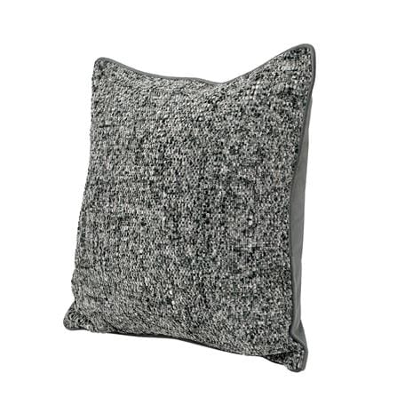 BENETTA CUSHION MACRO 18X18INCH DARK GRAY